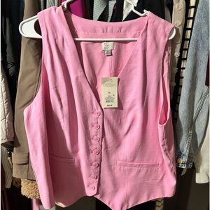 Target sleeveless blazer!